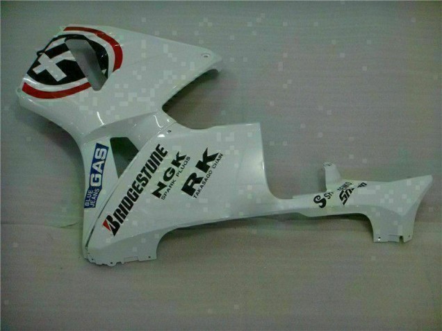 Carenados Moto CBR 600 RR 03-04 - Blanco Azul R 2 Carenados Moto CBR 600 RR 03-04 - Blanco Azul R 2