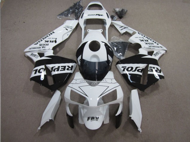 Carenados Moto CBR 600 RR 03-04 - Blanco Negro Repsol Carenados Moto CBR 600 RR 03-04 - Blanco Negro Repsol