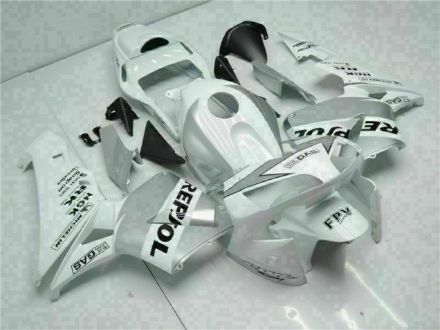 Carenados Moto CBR 600 RR 03-04 - Blanco Plata Repsol Carenados Moto CBR 600 RR 03-04 - Blanco Plata Repsol