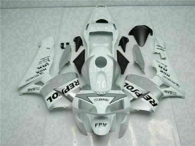 Carenados Moto CBR 600 RR 03-04 - Blanco Plata Repsol