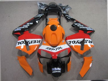 Carenados Moto CBR 600 RR 03-04 - Naranja Negro Repsol