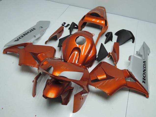 Carenados Moto CBR 600 RR 03-04 - Naranja Plata Carenados Moto CBR 600 RR 03-04 - Naranja Plata