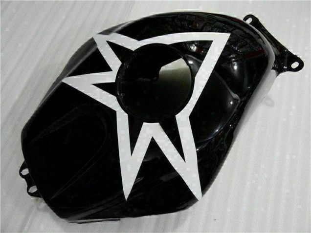 Carenados Moto CBR 600 RR 03-04 - Negro Blanco 11 Carenados Moto CBR 600 RR 03-04 - Negro Blanco 11
