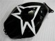 Carenados Moto CBR 600 RR 03-04 - Negro Blanco 11 Carenados Moto CBR 600 RR 03-04 - Negro Blanco 11