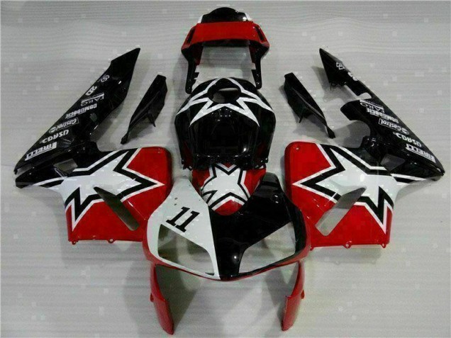 Carenados Moto CBR 600 RR 03-04 - Negro Blanco 11 Carenados Moto CBR 600 RR 03-04 - Negro Blanco 11