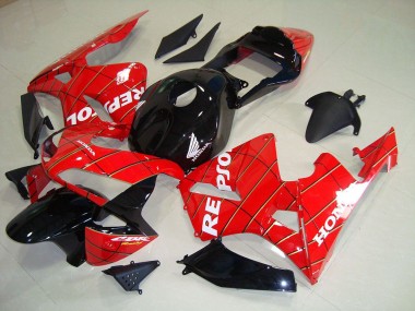 Carenados Moto CBR 600 RR 03-04 - Negro Hombre Araña Repsol