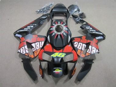 Carenados Moto CBR 600 RR 03-04 - Negro Rojo Repsol 46