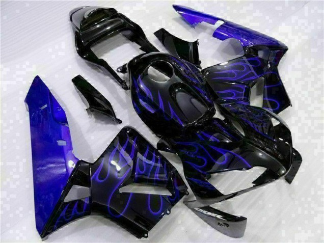 Carenados Moto CBR 600 RR 03-04 - Negro con Azul Llama Carenados Moto CBR 600 RR 03-04 - Negro con Azul Llama