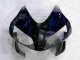 Carenados Moto CBR 600 RR 03-04 - Negro con Azul Llama Carenados Moto CBR 600 RR 03-04 - Negro con Azul Llama