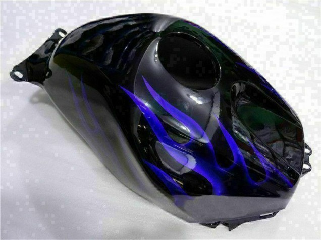 Carenados Moto CBR 600 RR 03-04 - Negro con Azul Llama Carenados Moto CBR 600 RR 03-04 - Negro con Azul Llama
