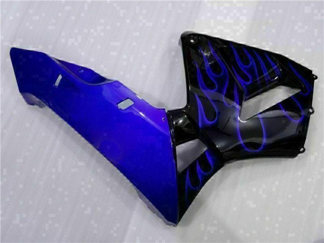 Carenados Moto CBR 600 RR 03-04 - Negro con Azul Llama Carenados Moto CBR 600 RR 03-04 - Negro con Azul Llama