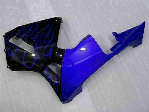 Carenados Moto CBR 600 RR 03-04 - Negro con Azul Llama Carenados Moto CBR 600 RR 03-04 - Negro con Azul Llama