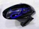 Carenados Moto CBR 600 RR 03-04 - Negro con Azul Llama Carenados Moto CBR 600 RR 03-04 - Negro con Azul Llama