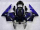 Carenados Moto CBR 600 RR 03-04 - Negro con Azul Llama Carenados Moto CBR 600 RR 03-04 - Negro con Azul Llama