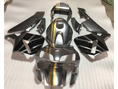 Carenados Moto CBR 600 RR 03-04 - Plata Oro Negro