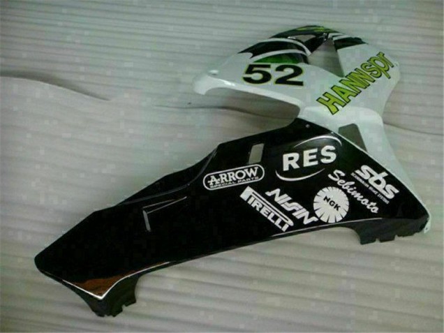 Carenados Moto CBR 600 RR 03-04 - Verde Blanco Negro Carenados Moto CBR 600 RR 03-04 - Verde Blanco Negro