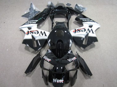 Carenados Moto CBR 600 RR 03-04 - West Blanco Negro