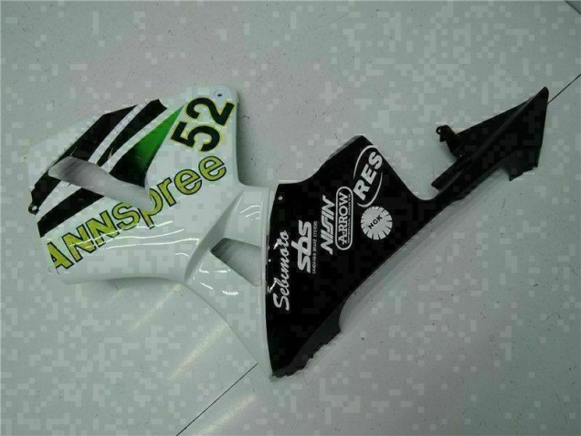 Carenados Moto CBR 600 RR 05-06 - Blanco Amarillo Verde 52 Carenados Moto CBR 600 RR 05-06 - Blanco Amarillo Verde 52