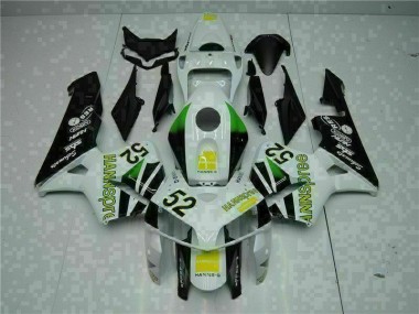 Carenados Moto CBR 600 RR 05-06 - Blanco Amarillo Verde 52