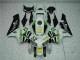 Carenados Moto CBR 600 RR 05-06 - Blanco Amarillo Verde 52 Carenados Moto CBR 600 RR 05-06 - Blanco Amarillo Verde 52