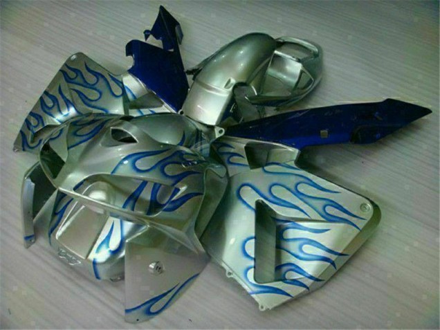 Carenados Moto CBR 600 RR 05-06 - Blanco Azul Llama Carenados Moto CBR 600 RR 05-06 - Blanco Azul Llama