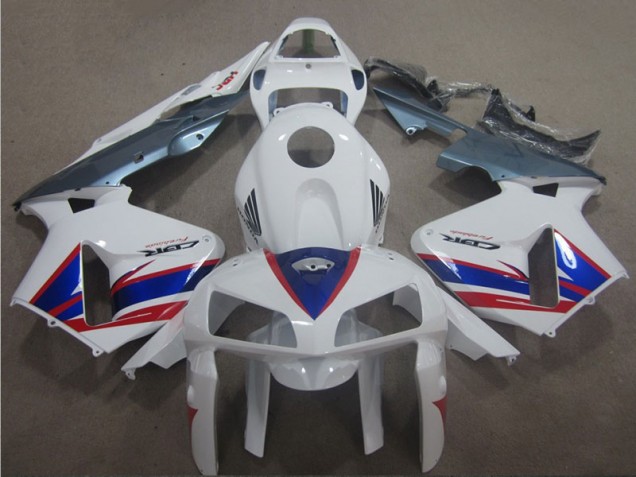 Carenados Moto CBR 600 RR 05-06 - Blanco Azul Rojo Carenados Moto CBR 600 RR 05-06 - Blanco Azul Rojo