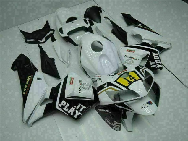 Carenados Moto CBR 600 RR 05-06 - Blanco Playboy 14 Carenados Moto CBR 600 RR 05-06 - Blanco Playboy 14