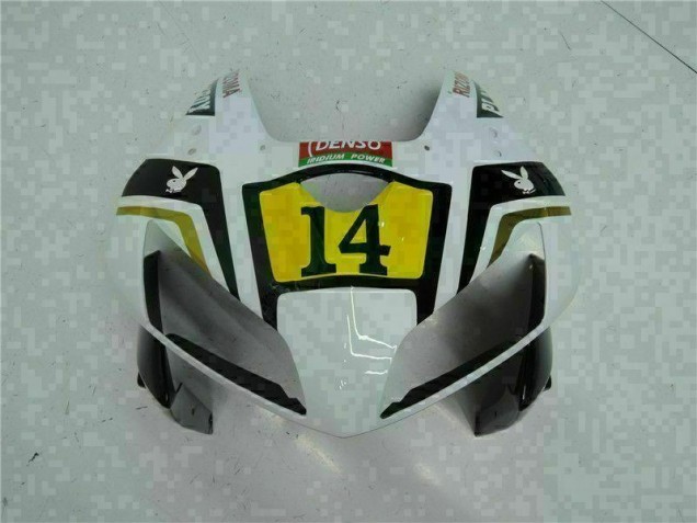 Carenados Moto CBR 600 RR 05-06 - Blanco Playboy 14 Carenados Moto CBR 600 RR 05-06 - Blanco Playboy 14