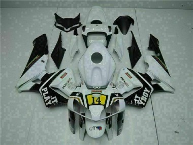 Carenados Moto CBR 600 RR 05-06 - Blanco Playboy 14