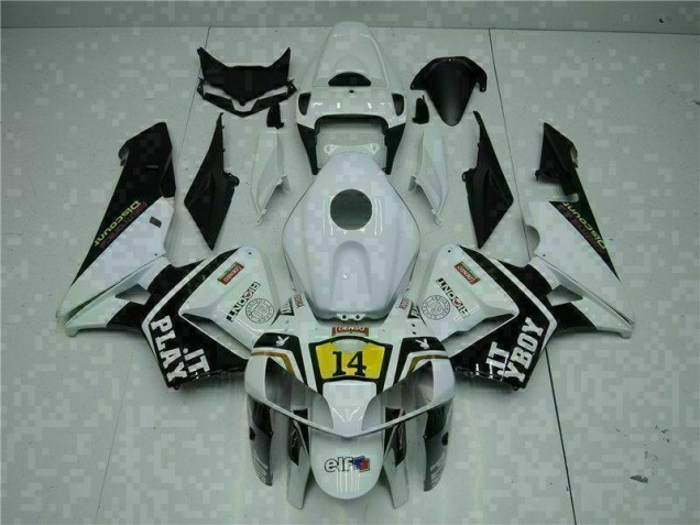 Carenados Moto CBR 600 RR 05-06 - Blanco Playboy 14 Carenados Moto CBR 600 RR 05-06 - Blanco Playboy 14