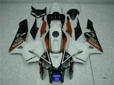 Carenados Moto CBR 600 RR 05-06 - Blanco Rojo Negro Lee