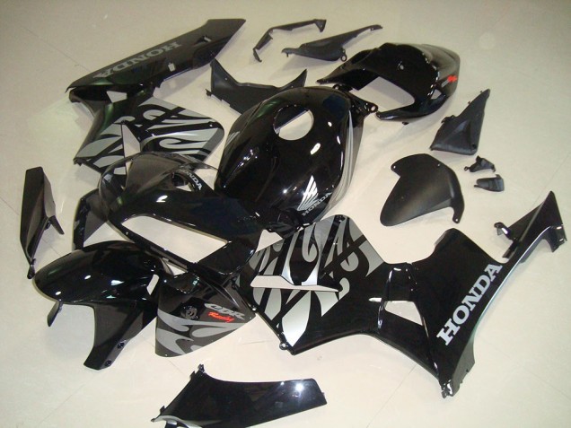 Carenados Moto CBR 600 RR 05-06 - Negro Blanco Llama Carenados Moto CBR 600 RR 05-06 - Negro Blanco Llama