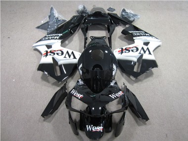 Carenados Moto CBR 600 RR 05-06 - Negro Blanco West