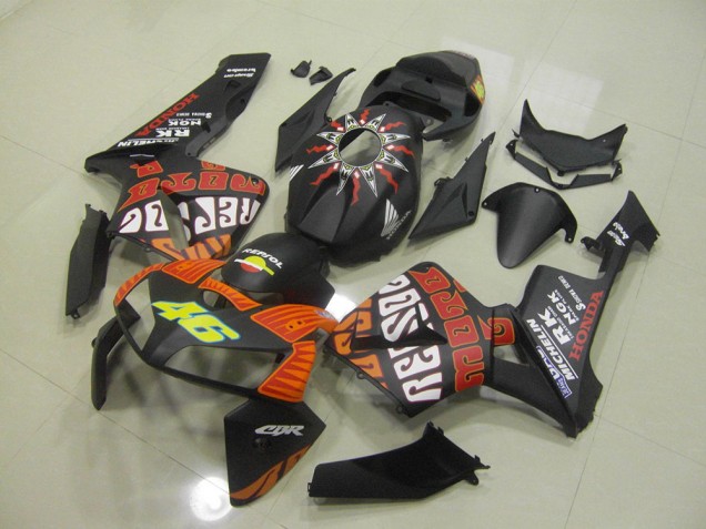 Carenados Moto CBR 600 RR 05-06 - Negro Mate Rossi Carenados Moto CBR 600 RR 05-06 - Negro Mate Rossi