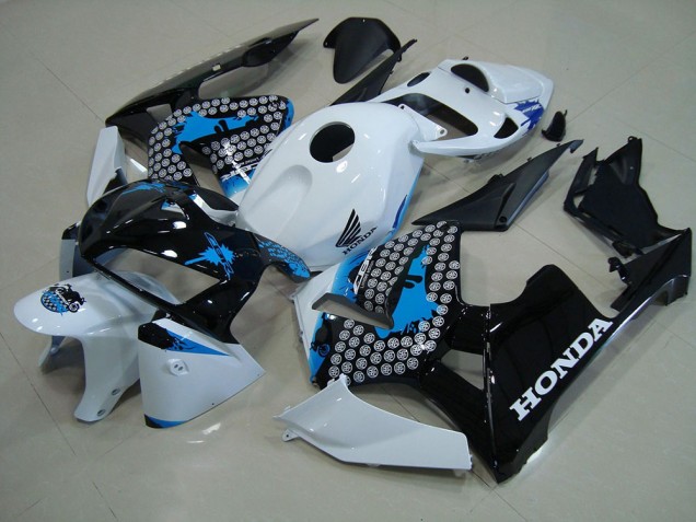 Carenados Moto CBR 600 RR 05-06 - Negro Mate con Rojo Pegatinas Carenados Moto CBR 600 RR 05-06 - Negro Mate con Rojo Pegatinas