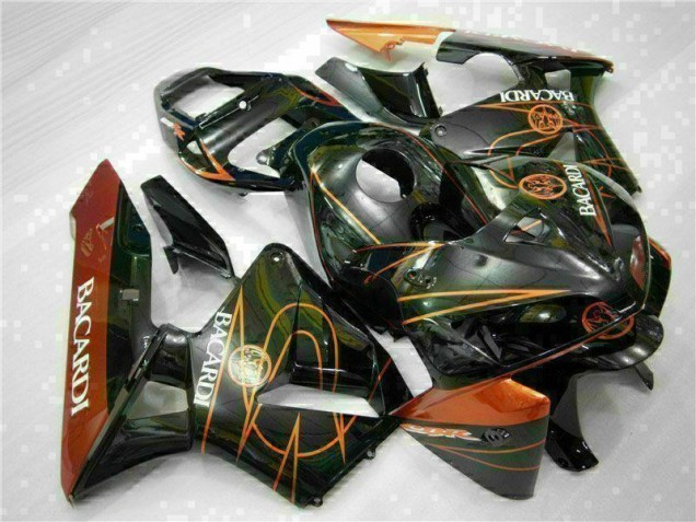 Carenados Moto CBR 600 RR 05-06 - Negro Naranja BACARDI Carenados Moto CBR 600 RR 05-06 - Negro Naranja BACARDI