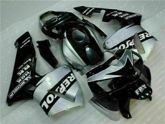 Carenados Moto CBR 600 RR 05-06 - Negro Plata Repsol Carenados Moto CBR 600 RR 05-06 - Negro Plata Repsol