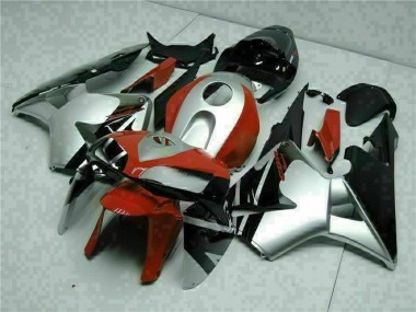 Carenados Moto CBR 600 RR 05-06 - Negro Plata Rojo
