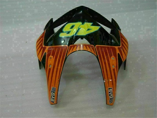 Carenados Moto CBR 600 RR 05-06 - Negro Rojo Amarillo 46 Carenados Moto CBR 600 RR 05-06 - Negro Rojo Amarillo 46