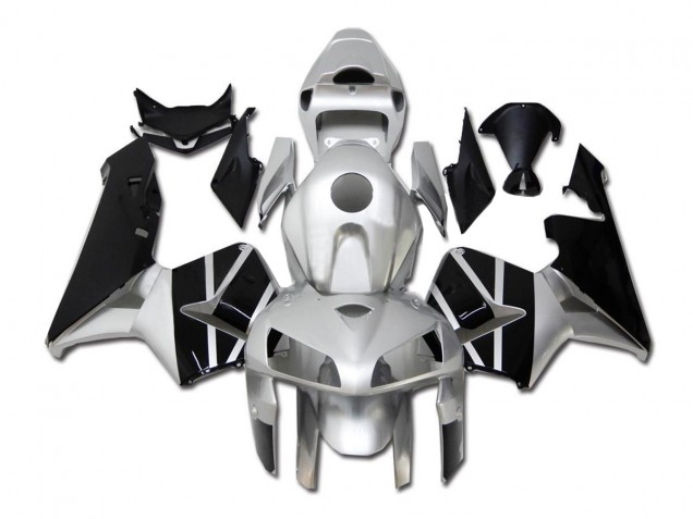 Carenados Moto CBR 600 RR 05-06 - Plata Negro Carenados Moto CBR 600 RR 05-06 - Plata Negro