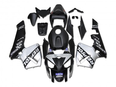 Carenados Moto CBR 600 RR 05-06 - Plata Repsol Negro