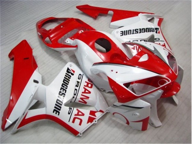 Carenados Moto CBR 600 RR 05-06 - Rojo Blanco Carenados Moto CBR 600 RR 05-06 - Rojo Blanco