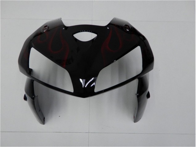 Carenados Moto CBR 600 RR 05-06 - Rojo Llama Negro Carenados Moto CBR 600 RR 05-06 - Rojo Llama Negro