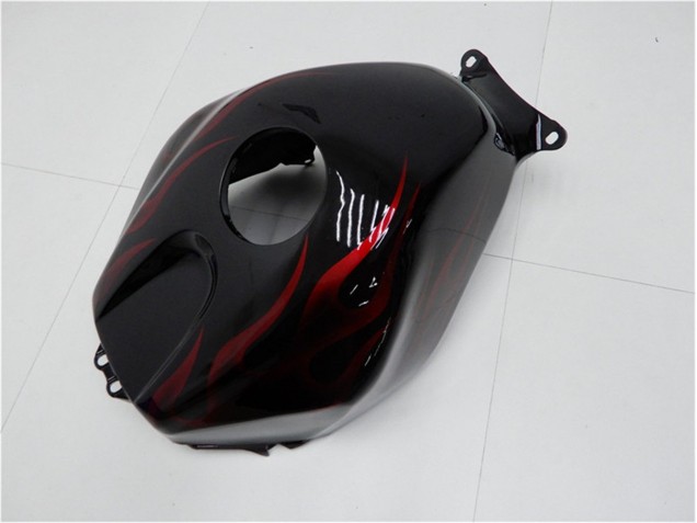 Carenados Moto CBR 600 RR 05-06 - Rojo Llama Negro Carenados Moto CBR 600 RR 05-06 - Rojo Llama Negro