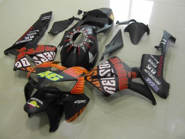 Carenados Moto CBR 600 RR 05-06 - Rossi Negro Mate