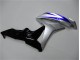 Carenados Moto CBR 600 RR 07-08 - Azul Plata Negro Carenados Moto CBR 600 RR 07-08 - Azul Plata Negro