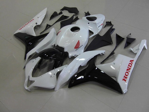 Carenados Moto CBR 600 RR 07-08 - Blanco Perla Negro Carenados Moto CBR 600 RR 07-08 - Blanco Perla Negro