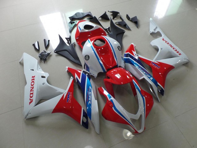 Carenados Moto CBR 600 RR 07-08 - Blanco Rojo Azul HRC Carenados Moto CBR 600 RR 07-08 - Blanco Rojo Azul HRC