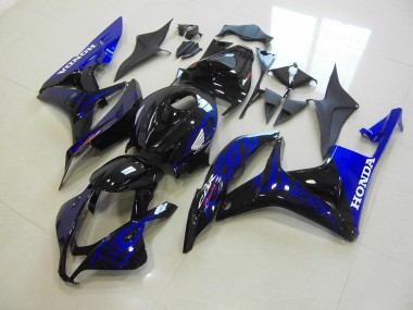 Carenados Moto CBR 600 RR 07-08 - Llama azul negra