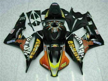Carenados Moto CBR 600 RR 07-08 - Negro Amarillo Repsol 46